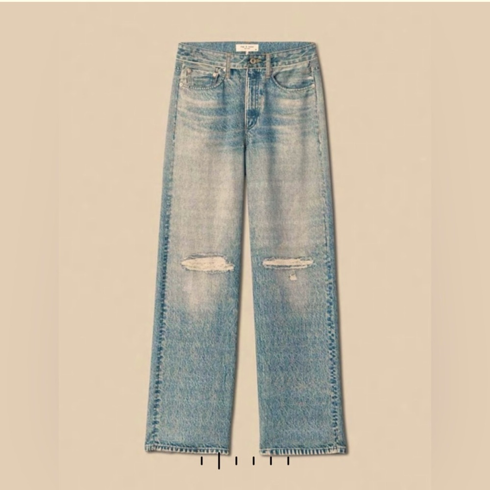 Rag & Bone Liquid Miramar Tromp L’oeil jeans